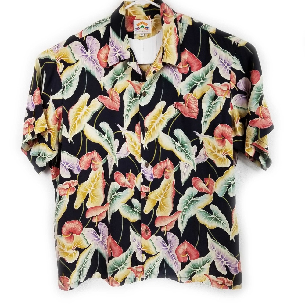 Pineapple Juice Men’s Hawaiian Classic Shirt XXL B